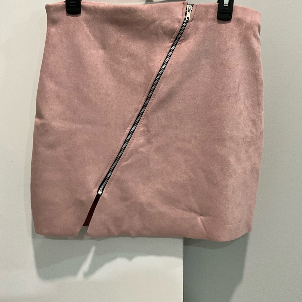 PrettyLittleThing Asymmetrical Pink Skirt